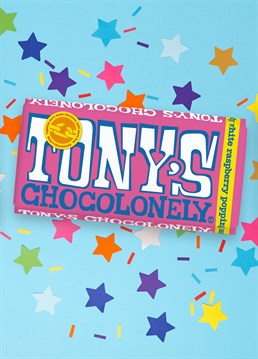 Chocolonely White Chocolate Rberry. Send them something a little cheeky with this brilliant Scribbler gift and trust us, they won't be disappointed!